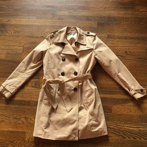 Gap Tan Trench Coat